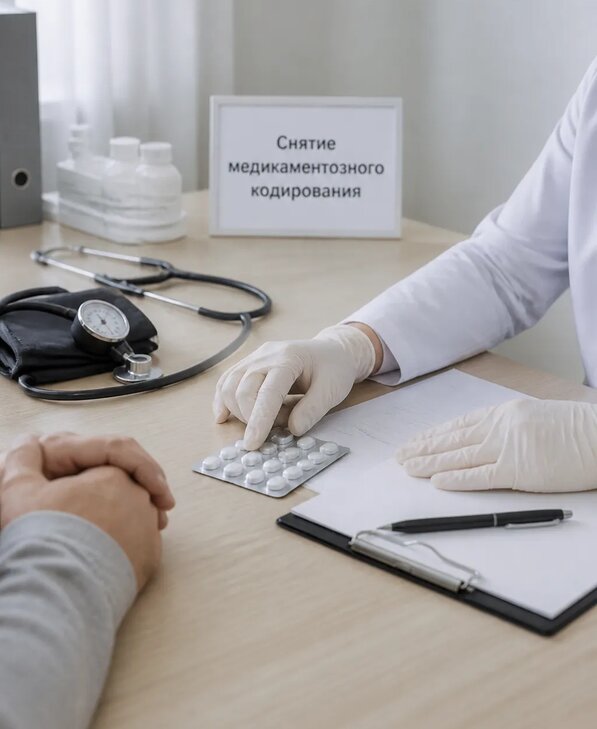 Снятие медикаментозного кодирования в Вязниках от 5342 р. | Медзона