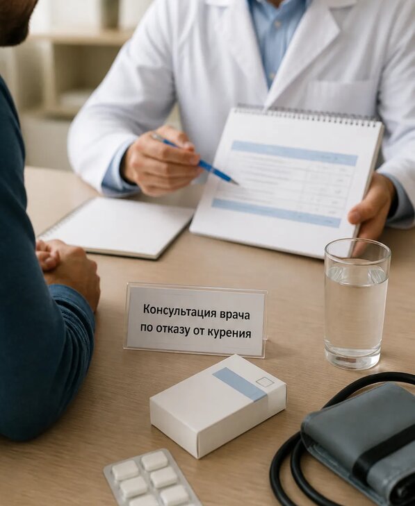 Консультация врача по отказу от курения для взрослых в Вязниках